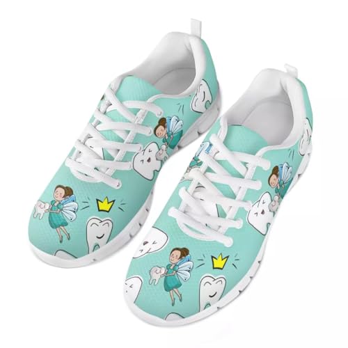 chaqlin Kawai Krankenschwester Laufschuhe für Damen Herren Leicht Freizeit Sport Walkschuhe Tennis Training Sportschuhe Nurse Turnschuhe,Größe 42 EU von chaqlin