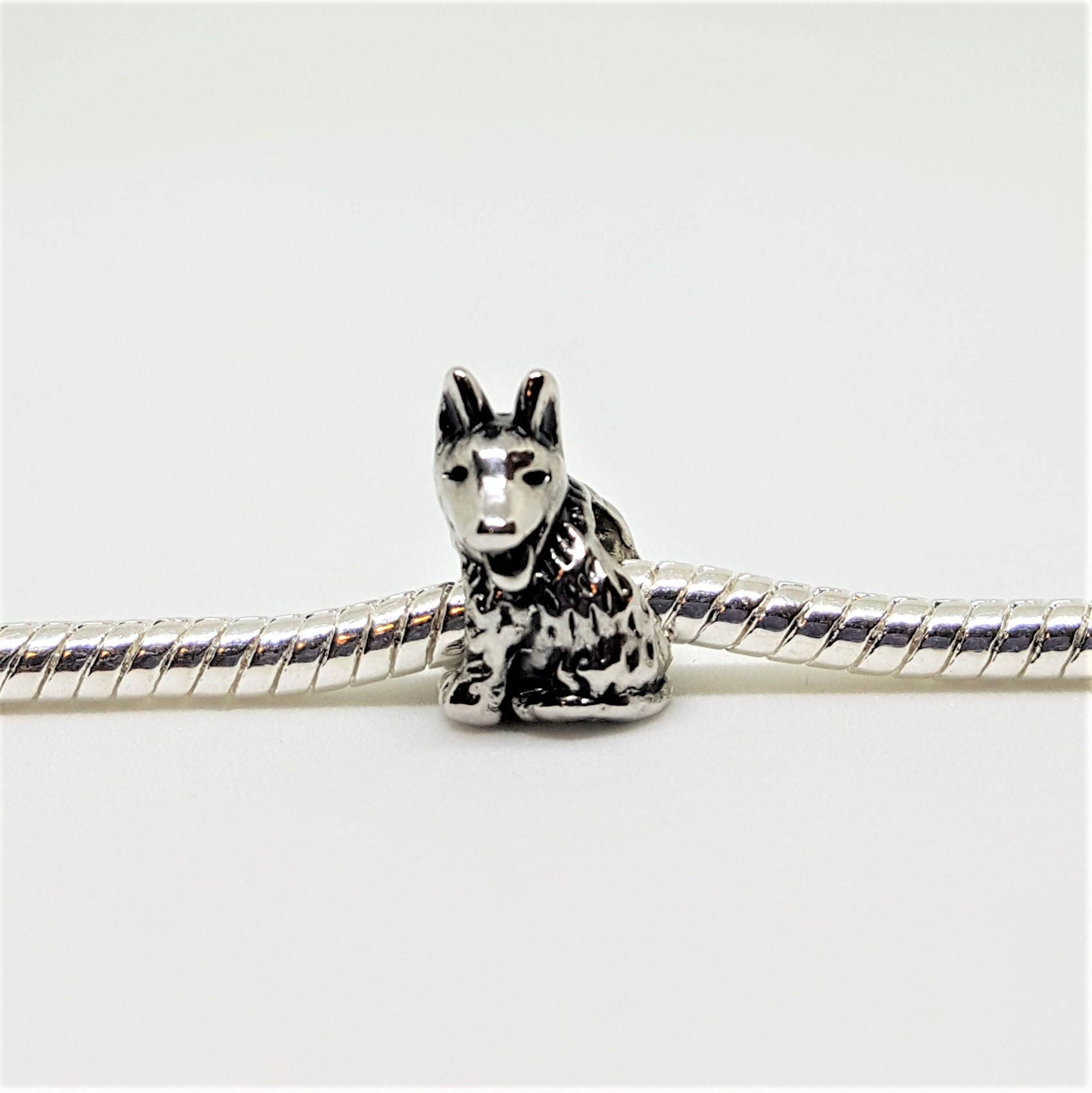 Silber Deutscher Schäferhund Anhänger Für Armbänder Silber Deutscher Schäferhund Anhänger Für Armbänder von charmco