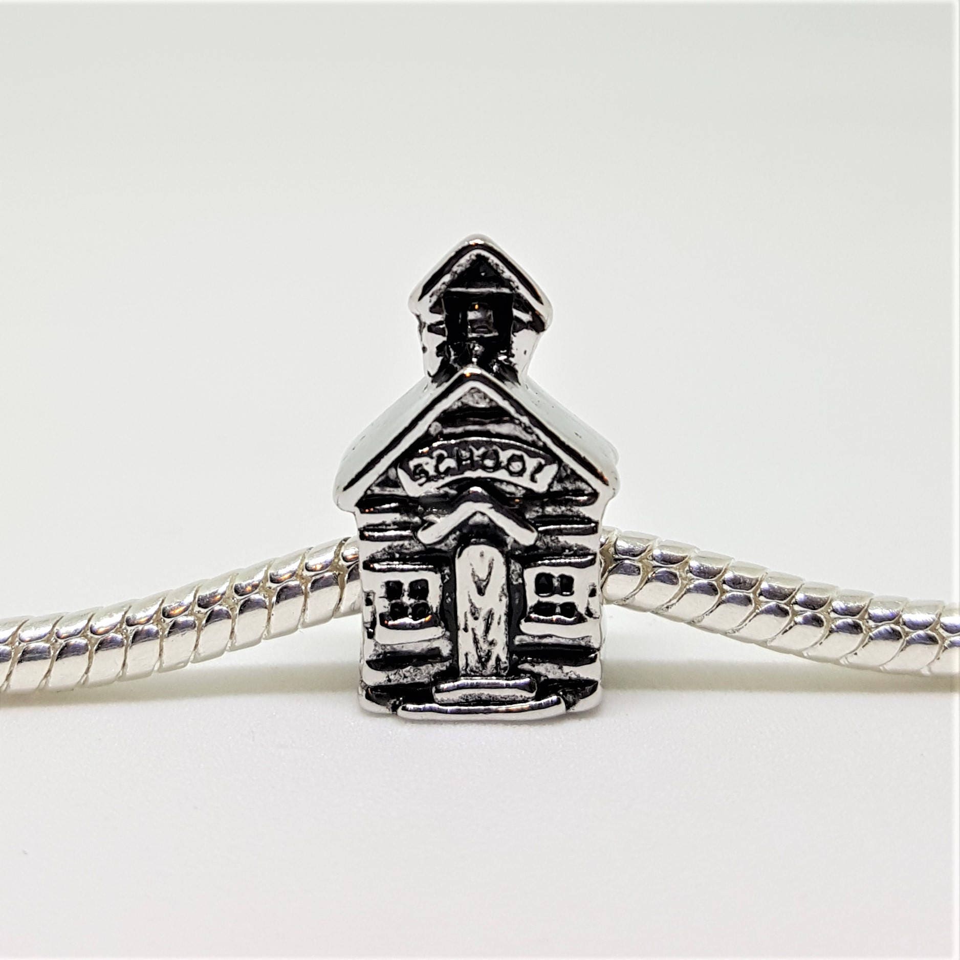 Silber Schul Charm Anhänger Für Armbänder Silber Schul Charm Anhänger Für Armbänder von charmco