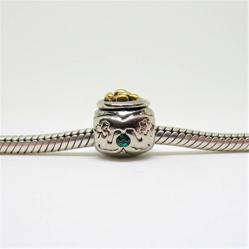 Zweifarbiger Topf Voller Gold Charm Für Armbänder Zweifarbiger Topf Voller Gold Charm Für Armbänder von charmco