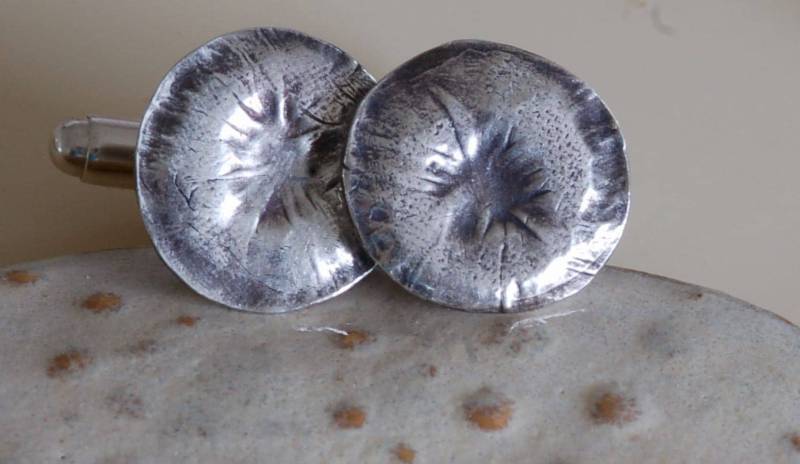 Sealed With A Kiss - Fingerabdruck Schmuck Manschettenknöpfe Sealed With A Kiss - Fingerabdruck Schmuck Manschettenknöpfe von charmedjewelry