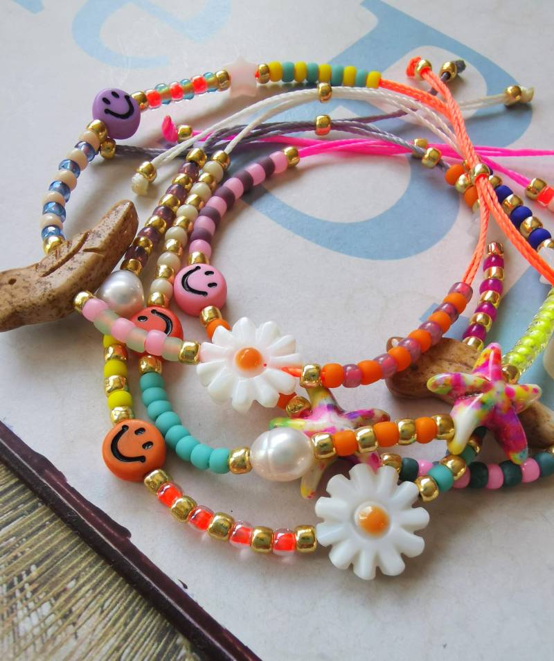 Armband - You Make Me Smile Sweet Freundschaftsband von charmone