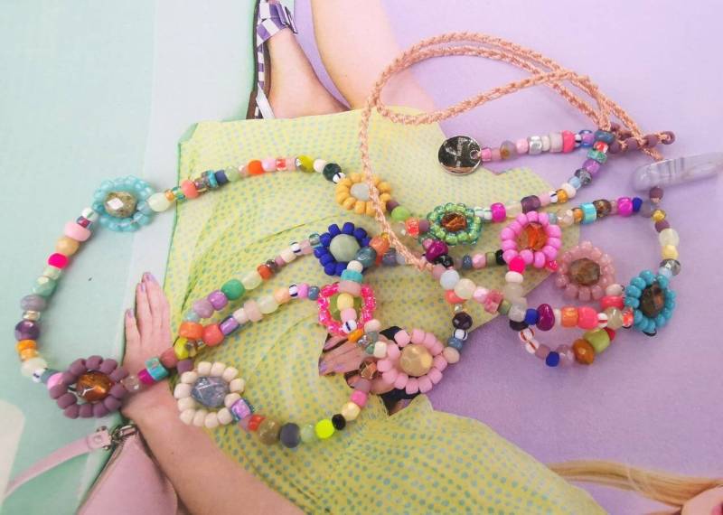 Kette - Blümchen Boho Hippie Sweet Summertime von charmone