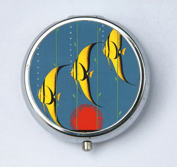 Unterwasser Fisch Pillbox Pille Fall Halter von che655