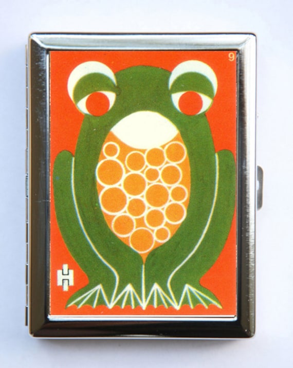 Zigarettenetui Frosch Brieftasche Visitenkartenhalter von che655