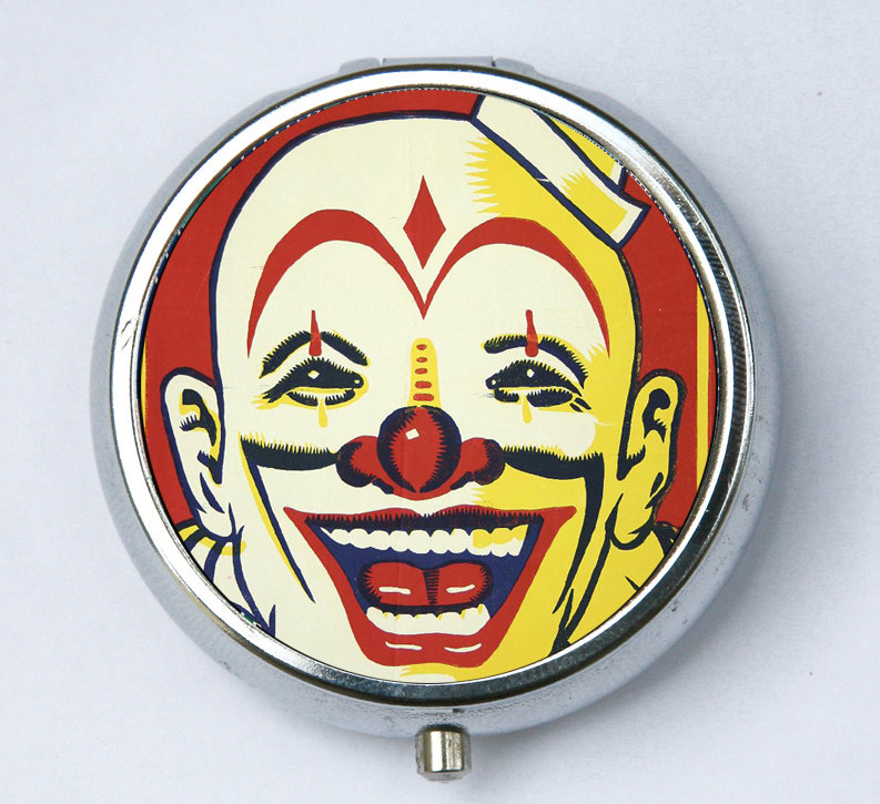 Zirkus Clown Pillendose Pillendosenhalter Sideshow von che655