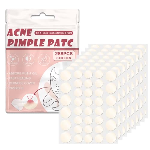 Pimple Patches Pickel Patch Mit Teebaumöl Und Salicylsäure Pickel Patches Unsichtbarer Und Wasserdicht Absorptions Anti Pickel Patches Kann Akne Schnell Loswerden (288 Stück) von cheap4uk