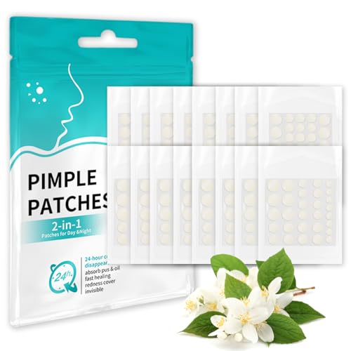 Pimple Patches Pickel Patch Mit Teebaumöl Und Salicylsäure Pickel Patches Unsichtbarer Und Wasserdicht Absorptions Anti Pickel Patches Kann Akne Schnell Loswerden (528 Stück) von cheap4uk