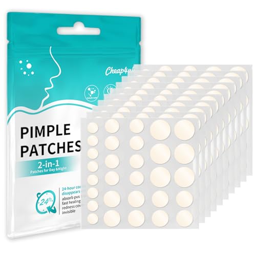 Pimple Patches Pickel Patch Pickel Pflaster Mit Teebaumöl Und Salicylsäure Anti Pickel Patches Unsichtbarer Und Wasserdicht Absorptions Akne Patches (528Stück) von cheap4uk