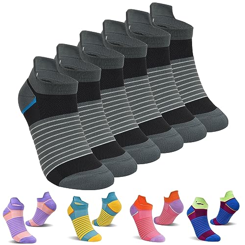 cheap4uk 3 Paare Kompressionsstrümpfe Damen Herren Plantarfasziitis Socken Damen Herren 34-51 für Schmerzlinderung Rutschfeste Anti Schweiß Socken Kompressionssocken von cheap4uk