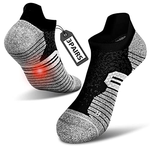 Kompressionssocken Damen Herren Plantarfasziitis Socken 34-51 für Schmerzlinderung rutschfeste Anti Schweiß Socken Kompressionsstrümpfe 3 Paare von cheap4uk