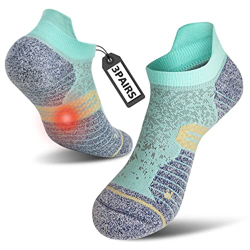 Kompressionssocken Damen Herren Plantarfasziitis Socken 34-51 für Schmerzlinderung rutschfeste Anti Schweiß Socken Kompressionsstrümpfe 3 Paare von cheap4uk