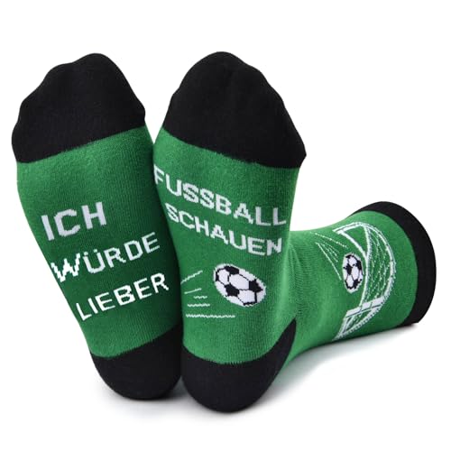 cheap4uk Lustige Socken Geschenke für Männer Damen Fußball Gaming Socken Geburtstag Neuheit Baumwollsocken Fun Socken Vatertag Muttertag Thanksgiving Weihnachten von cheap4uk