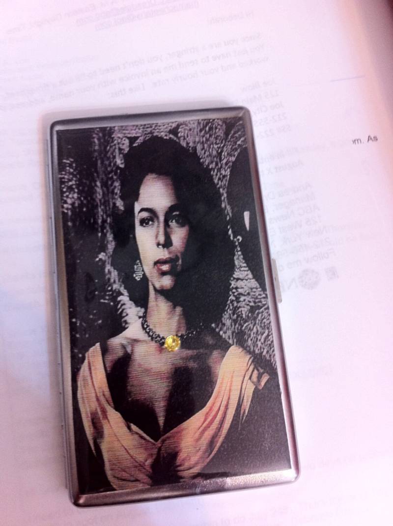 Dorothy Dandridge Spiegel Taschentuchhalter Oder 120Er Zigarette 2-Clip Portemonnaie Business & Kreditkarten Etui von cheetahrama