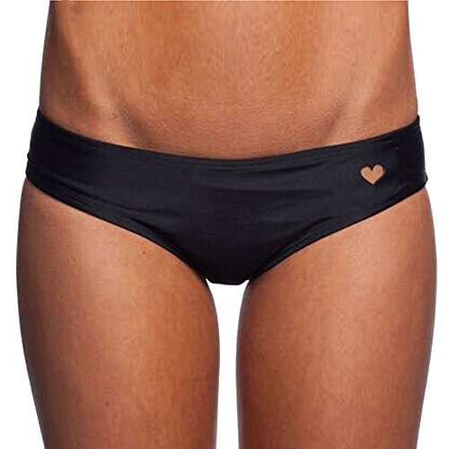 Sexy Damen-Bikini, Tanga, T-Rücken, Scrunch-Badeanzug, brasilianische Bademode, Schwarz , L von chendongdong