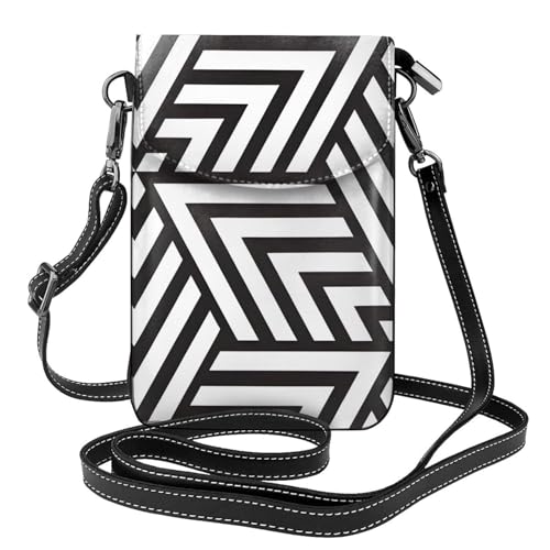 chenfandi Printidea Damen-Umhängetasche, Handy-Geldbörse mit Reißverschluss, #Schulter-Handtasche, verstellbarer Schultergurt von chenfandi