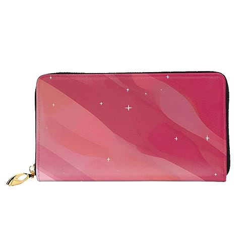 chenfandi Rosa Geldbörse mit Farbverlauf, Reißverschluss, Multi-Karten-Organizer-Geldbörse, großes Fassungsvermögen, ca. 19 x 10,5 cm, Schwarz , Einheitsgröße chenfandi Rosa Geldbörse mit Farbverlauf, Reißverschluss, Multi-Karten-Organizer-Geldbörse, großes Fassungsvermögen, ca. 19 x 10,5 cm, Schwarz , Einheitsgröße von chenfandi