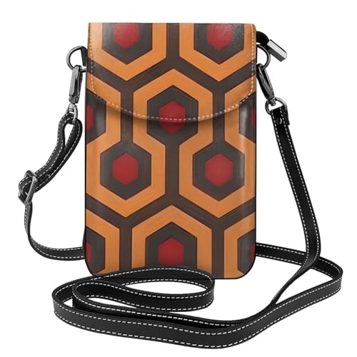 chenfandi Shining Overlook Damen-Umhängetasche, Handy-Geldbörse mit Reißverschluss, Schulter-Handtasche, verstellbarer Schultergurt. von chenfandi