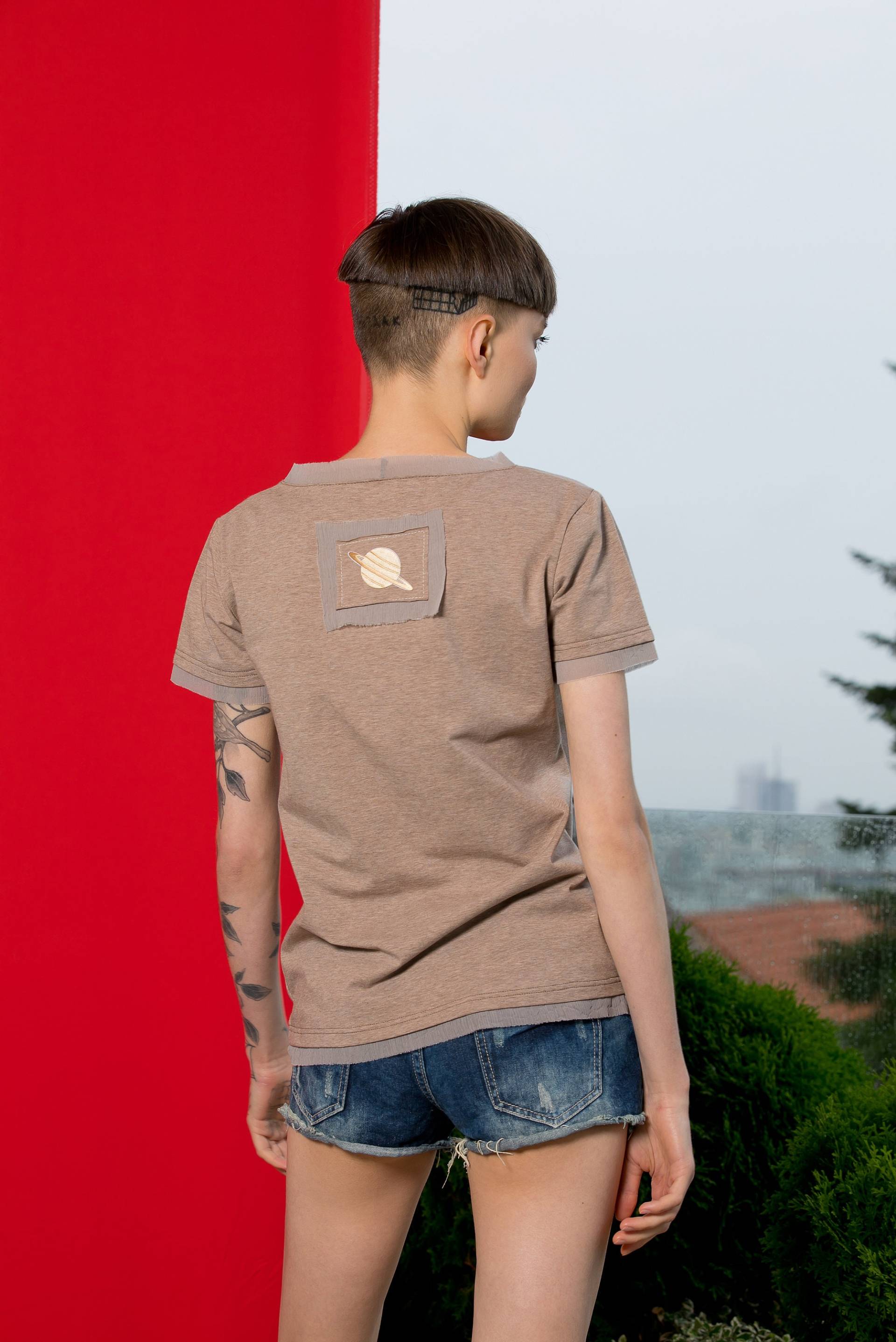 Baumwoll Top in S Größe, Schütze Tshirt, Astrologie Jupiter Top, Kleidung, Baumwolle Planet von cherryblossomsdress