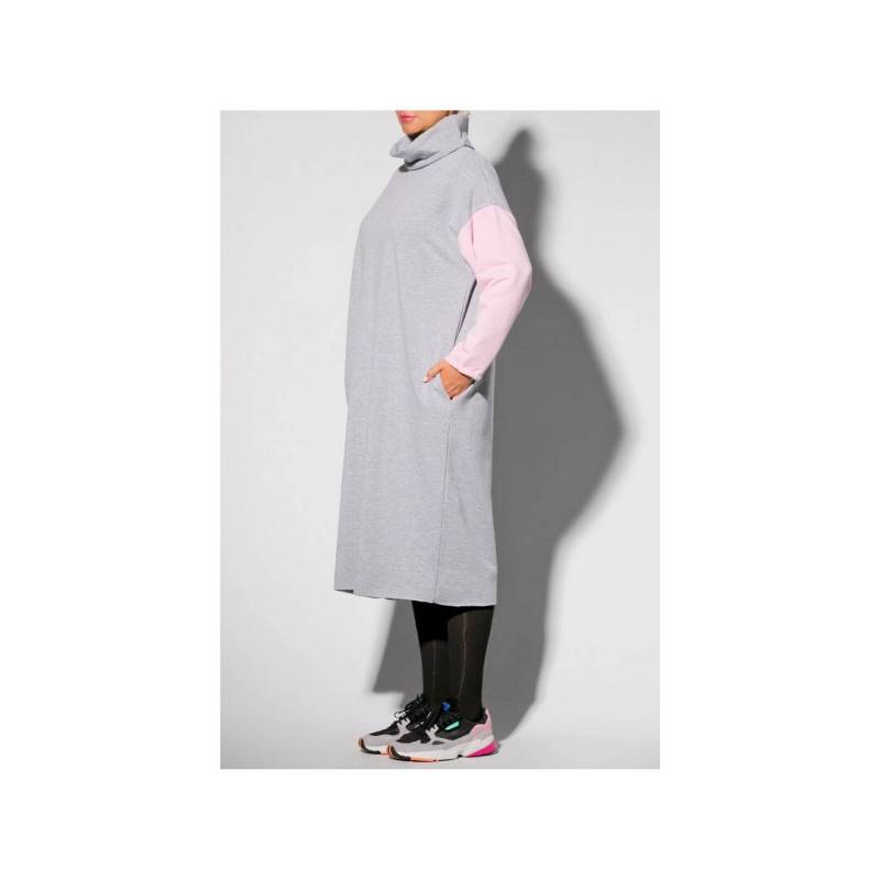 Graues Oversized Pullover Kleid, Winter Sweatshirt Casual Dress, Everyday Dress Graues Oversized Pullover Kleid, Winter Sweatshirt Casual Dress, Everyday Dress von cherryblossomsdress