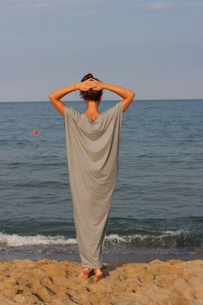 Kaftan, Sommerkleid, Maxikleid, Strandkleid, Langes Kleid, Plus Size Abaya Lounge Und Nachtwäsche von cherryblossomsdress