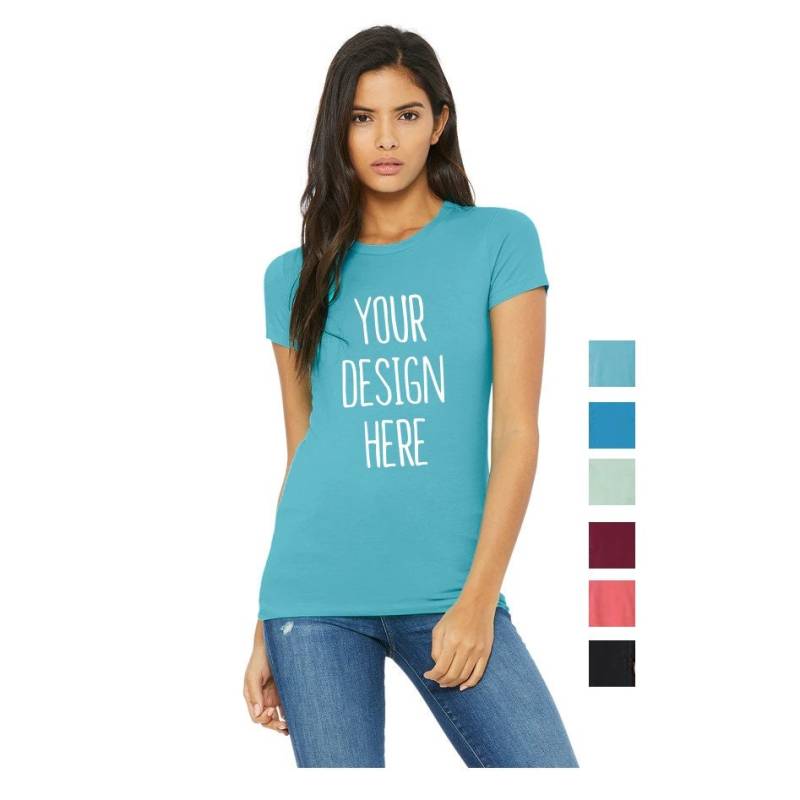 Womens Super Soft Jersey Damen T-Shirt, Slim Fit Benutzerdefinierte Familienhemden, Bella & Canvas 6004 von chessacreations