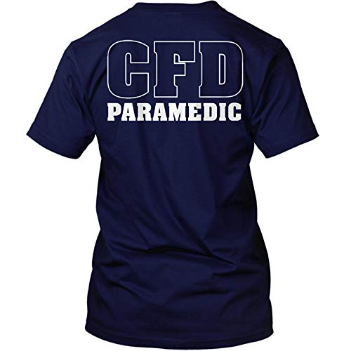 Chicago Fire Dept. - Paramedic T-Shirt (4XL, Navy) von chicagofire