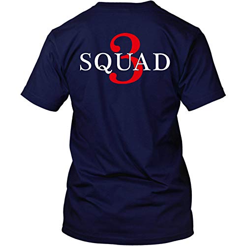 Chicago Fire Dept. - Squad 3 T-Shirt (M, Navy) von chicagofire