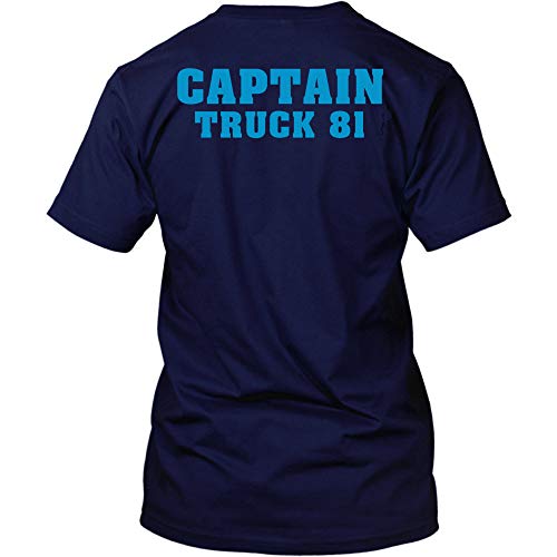 Chicago Fire Dept. - Captain Truck 81 T-Shirt (XL) von chicagofireshop