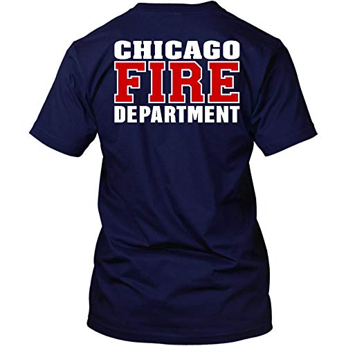 Chicago Fire Dept. - T-Shirt (Rot/Weiß Edition) (L) von chicagofireshop