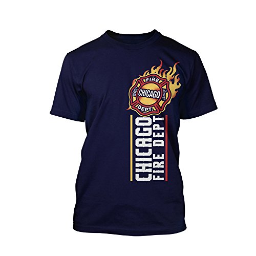 Chicago Fire Dept. - T-Shirt in Navy (XL) von chicagofireshop