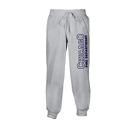 Chicago Fire Dept. - graue Jogginghose für Herren (L) von chicagofireshop