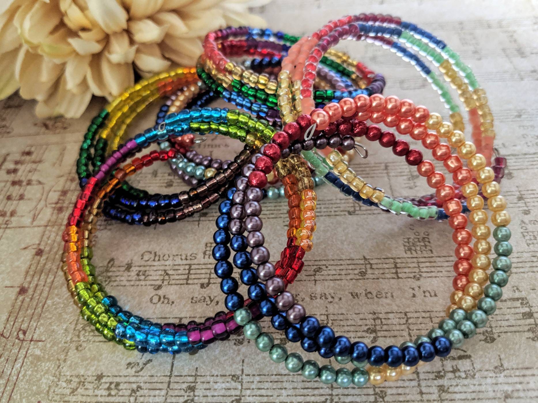 Regenbogen Armband Wickelarmband, Pride Armband, Geburtstagsgeschenk Für Freundin, Gay Schmuck, Geschenk Frauen, Partner Lgbtq von chicagolandia