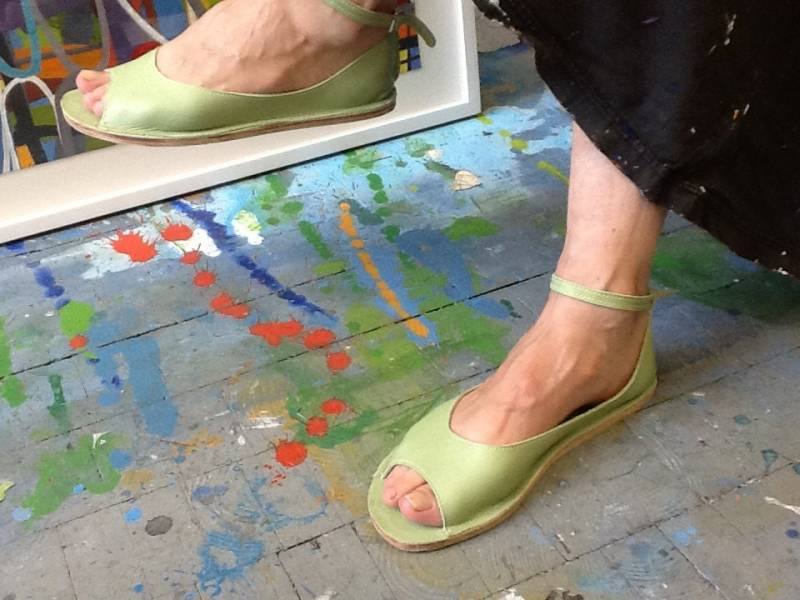 Offene Toe Flats von chickpeakid