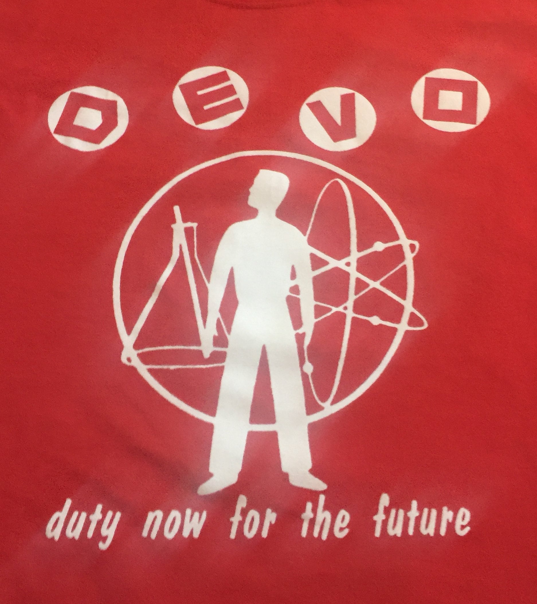 Devo Duty Now For The Future Logo Shirt S/M/Lg/xl Top Devo Duty Now For The Future Logo Shirt S/M/Lg/xl Top von chillchilldesigns