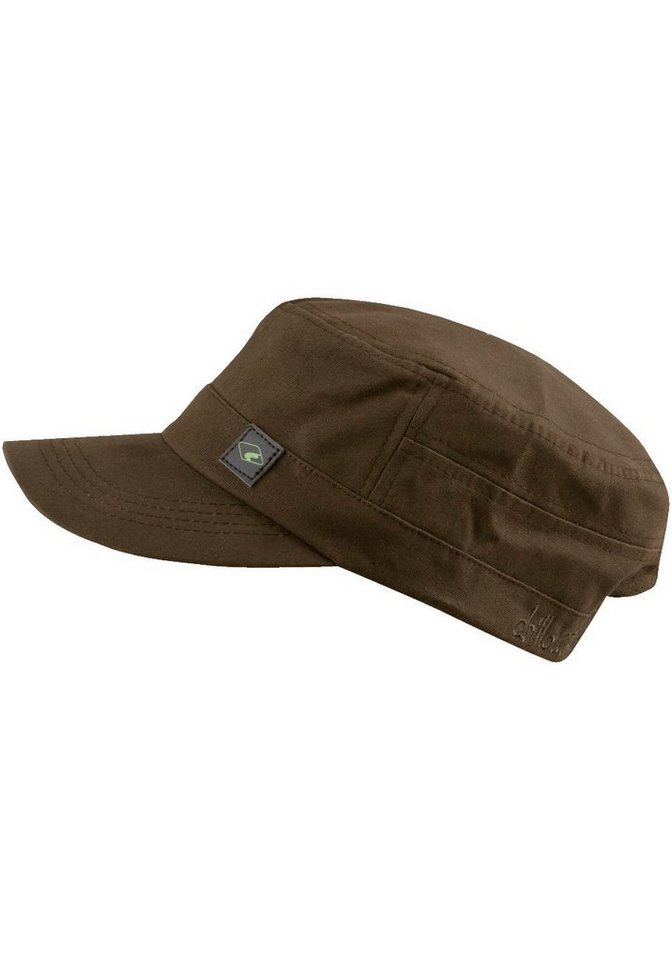 chillouts Army Cap El Paso Hat aus reiner Baumwolle, atmungsaktiv, One Size von chillouts