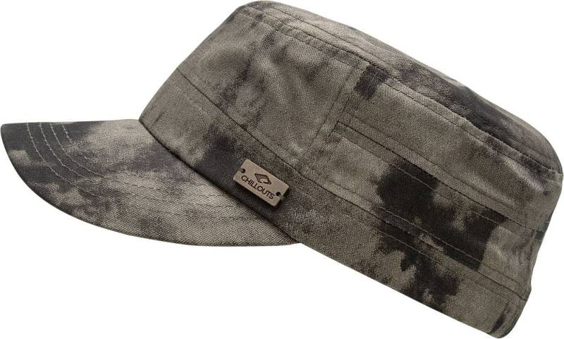 chillouts Army Cap Military Mütze mit Tie Dye-Tarnmuster von chillouts