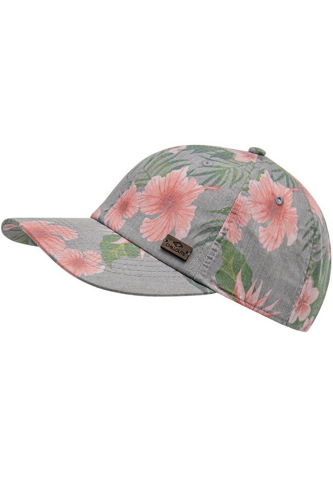 chillouts Baseball Cap Mit Blumen-Print, Waimea Hat von chillouts