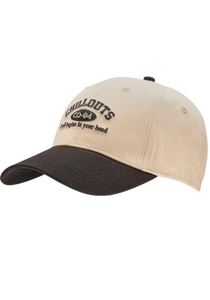 chillouts Baseball Cap mit farbigem Schirm von chillouts