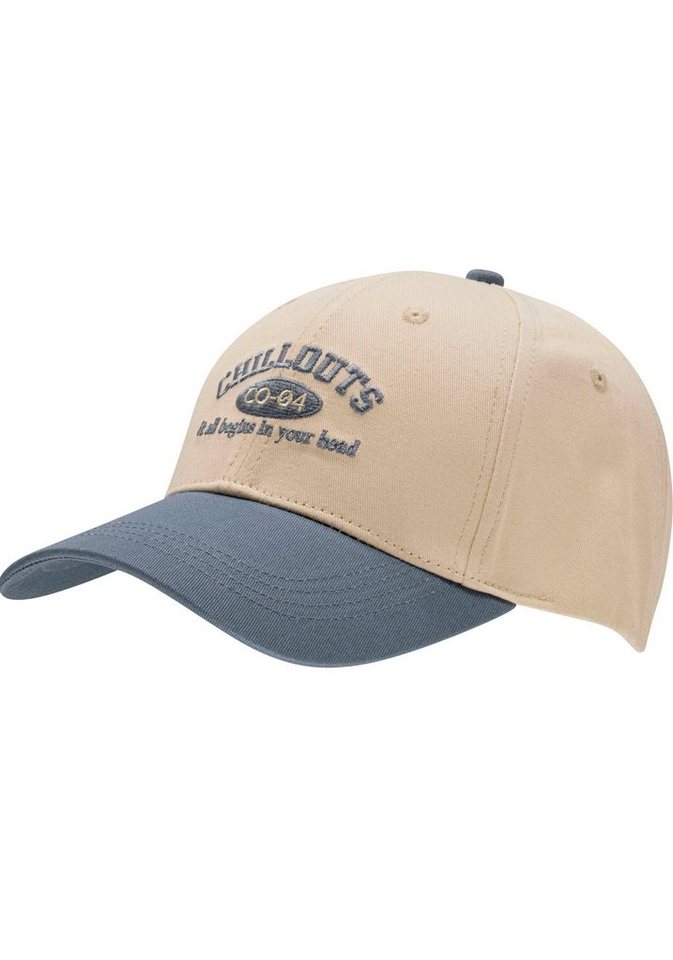 chillouts Baseball Cap mit farbigem Schirm von chillouts