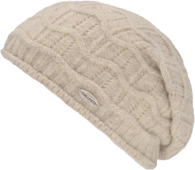 chillouts Beanie Maira Hat mit weichem Lochstrickmuster von chillouts