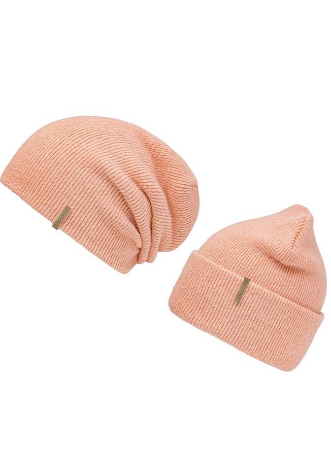 chillouts Beanie Milea Hat tragbar als Beanie oder als Strickmütze mit Umschlag von chillouts