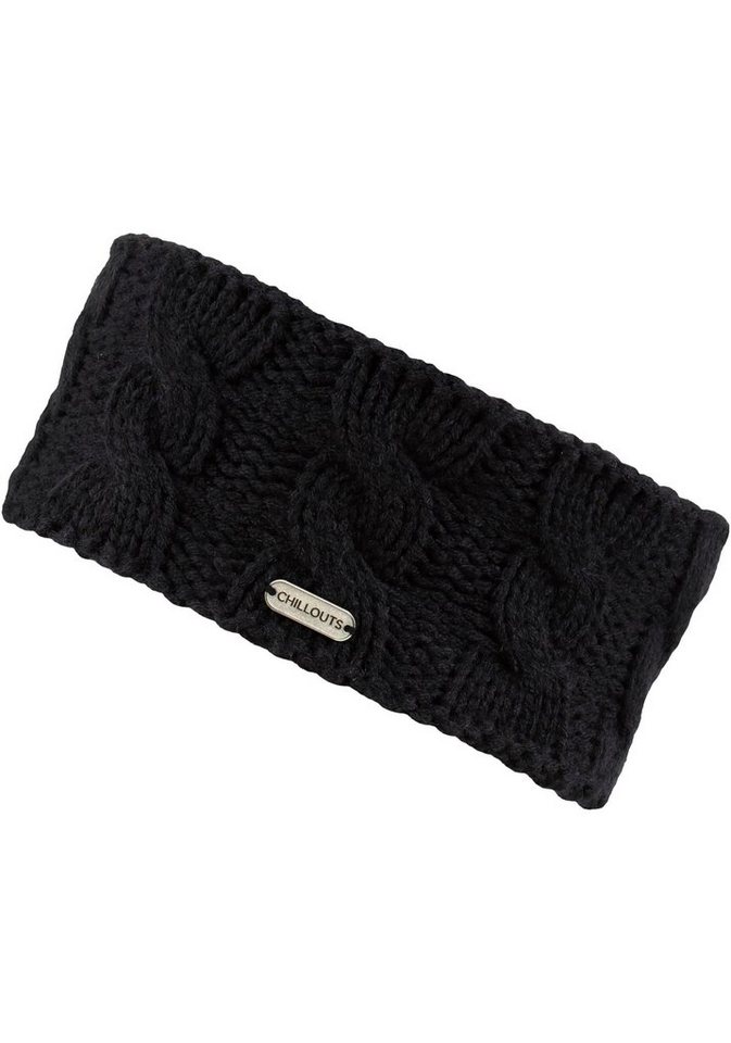 chillouts Stirnband Hermine Headband Im Grobstrick-Look von chillouts