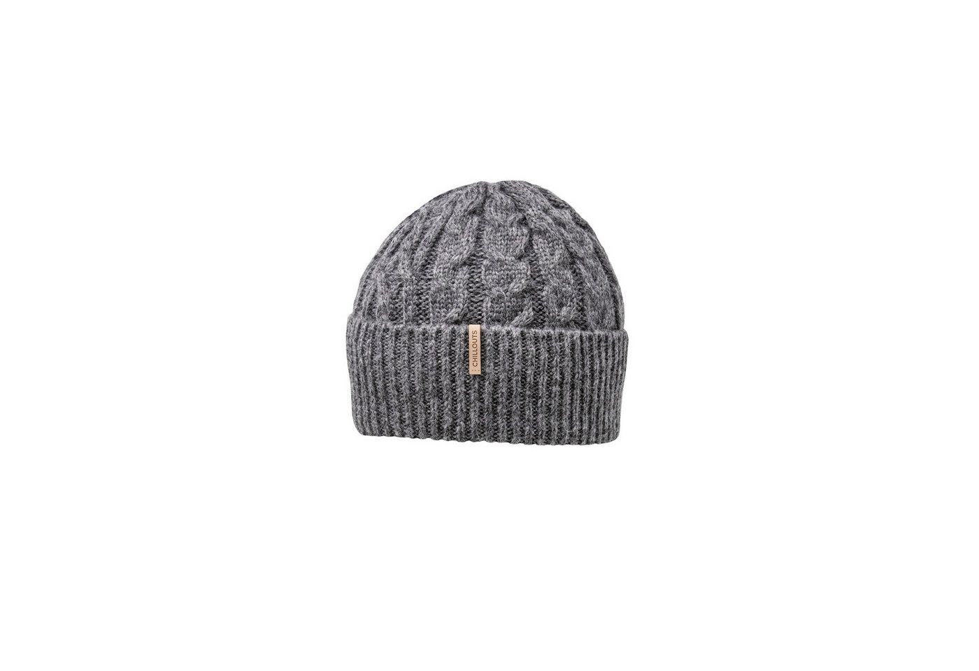 chillouts Beanie Chillouts Mütze Rebecca Grau von chillouts