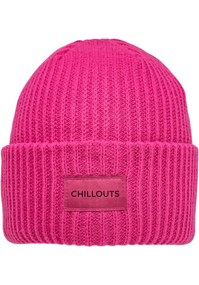 chillouts Strickmütze Kara Hat Klassischer Rippenstrick von chillouts