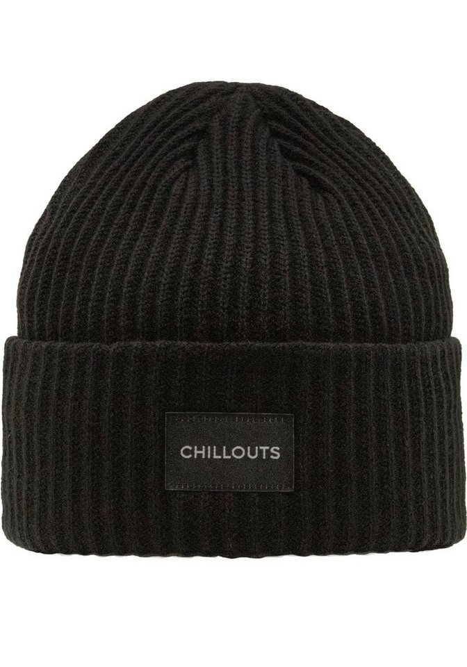 chillouts Strickmütze Kara Hat Klassischer Rippenstrick von chillouts