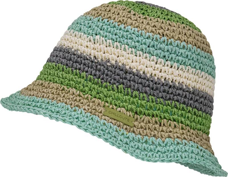 chillouts Strohhut aus Papierstroh mit knautschbarer Struktur & verstellbarer Passform von chillouts