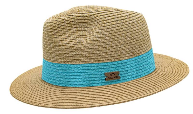 chillouts Strohhut knautschbarer Papiertraveller mit Kontrastgarnitur von chillouts
