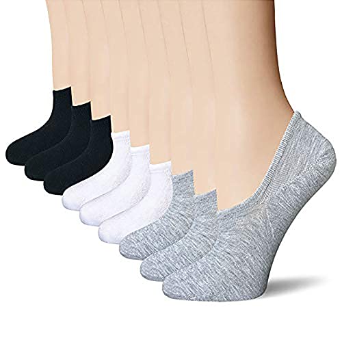 Komfortbund Ohne Drückende Naht 3 Paar Damen Sommer Einfarbig Sport Casual Flacher Mund Anti Rutsch Bootssocken Atmungsaktive Herrensocken (Clear, M) von chiphop