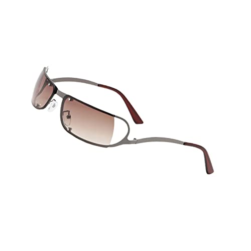 chiwanji Trendige Damen-Sonnenbrille Leichter Rahmen Fahrende Sonnenbrillen Brillen Sommerbrillen für Einkaufsreisen Outdoor-Motorradsport, Brown von chiwanji